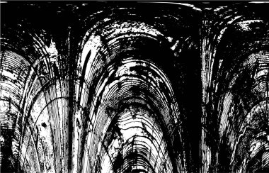 Grunge siyah beyaz desen. Monokrom parçacıkları soyut doku. Koyu tasarım arka plan yüzeyi.