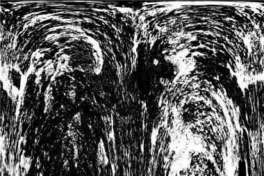 Grunge siyah beyaz desen. Monokrom parçacıkları soyut doku. Koyu tasarım arka plan yüzeyi.