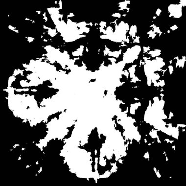 Grunge siyah beyaz desen. Monokrom parçacıkları soyut doku. Koyu tasarım arka plan yüzeyi.