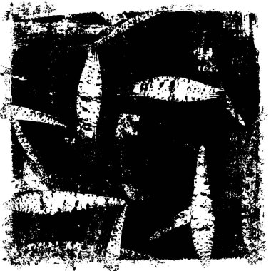 Grunge siyah beyaz desen. Monokrom parçacıkları soyut doku. Koyu tasarım arka plan yüzeyi.