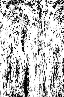 Grunge siyah beyaz desen. Monokrom parçacıkları soyut doku. Koyu tasarım arka plan yüzeyi.