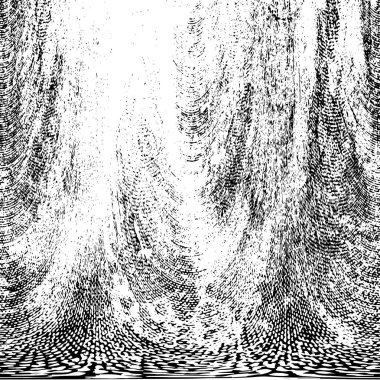 Grunge siyah beyaz desen. Monokrom parçacıkları soyut doku. Koyu tasarım arka plan yüzeyi.