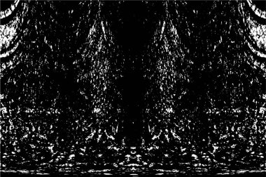 Grunge siyah beyaz desen. Monokrom parçacıkları soyut doku. Koyu tasarım arka plan yüzeyi.