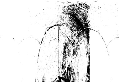 Grunge siyah beyaz desen. Monokrom parçacıkları soyut doku. Koyu tasarım arka plan yüzeyi.