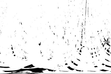 Grunge siyah beyaz desen. Monokrom parçacıkları soyut doku. Koyu tasarım arka plan yüzeyi.