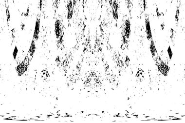 Grunge siyah beyaz desen. Monokrom parçacıkları soyut doku. Koyu tasarım arka plan yüzeyi.