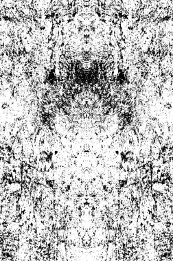 Grunge siyah beyaz desen. Monokrom parçacıkları soyut doku. Koyu tasarım arka plan yüzeyi.