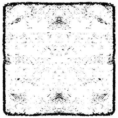 Grunge siyah beyaz desen. Monokrom parçacıkları soyut doku. Koyu tasarım arka plan yüzeyi.