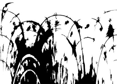 siyah ve beyaz grunge arkaplanı