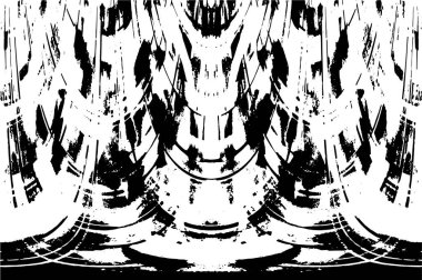 Grunge 'un arka planı. siyah ve beyaz doku.