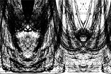 Grunge 'un arka planı. siyah ve beyaz doku.