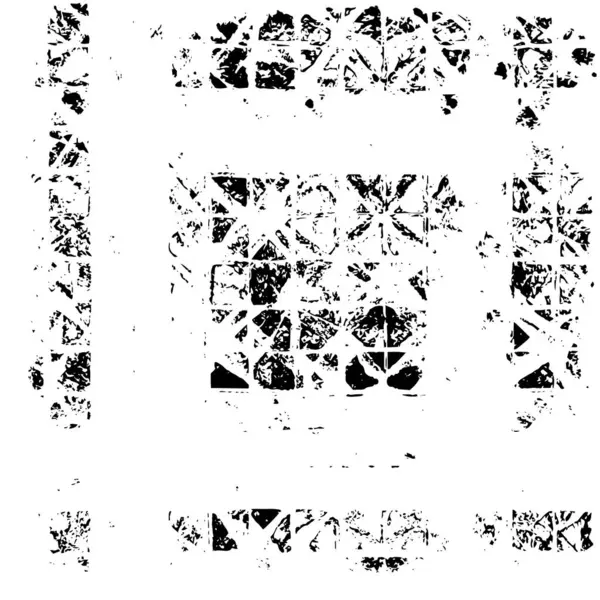 Çizik ve çiziklerle dolu siyah beyaz bir arka plan. Soyut vektör illüstrasyonu.