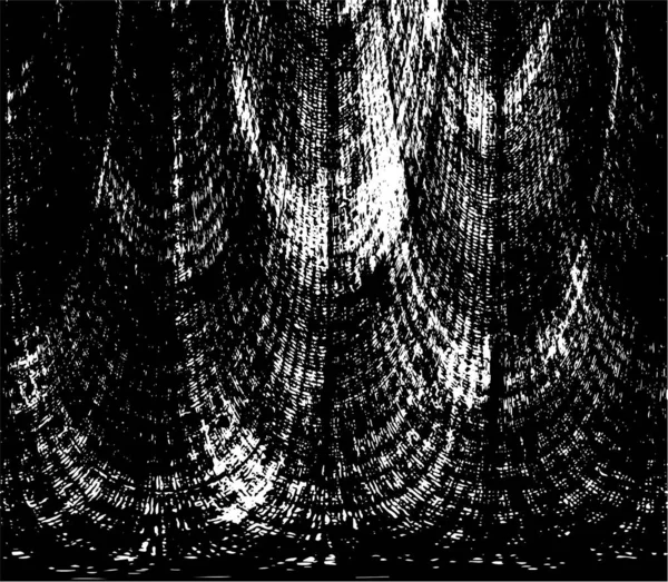 Grunge üst üste biniyor. Soyut siyah-beyaz vektör arkaplanı. Çatlak, leke ve noktalarda kirli desenli tek renkli klasik yüzey. Karanlık korku tarzında eski bir duvar.