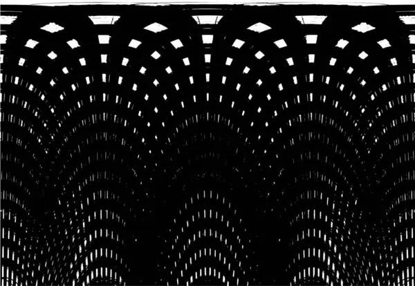 Black White Achromatic Grunge Background — Stock Vector