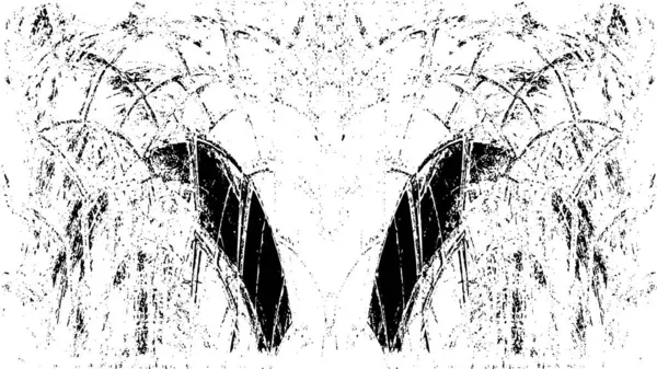 Siyah ve beyaz elementlerle kusursuz desen. 