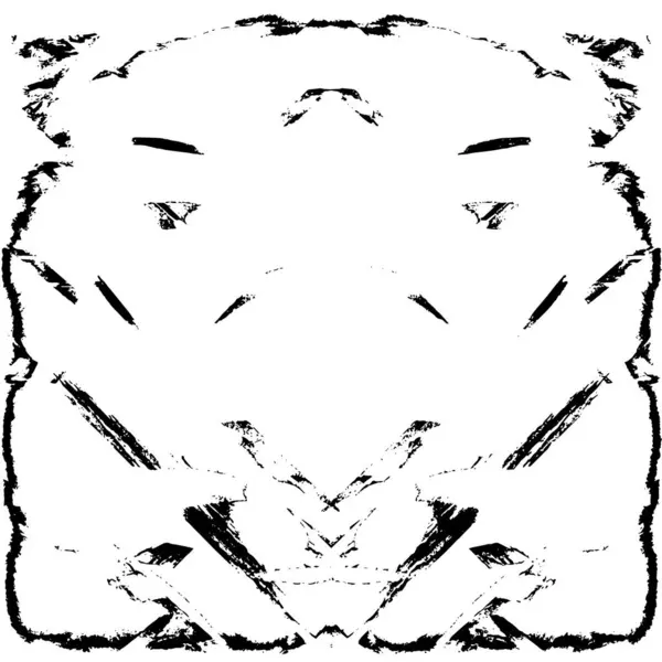 Siyah ve beyaz elementlerle kusursuz desen. 