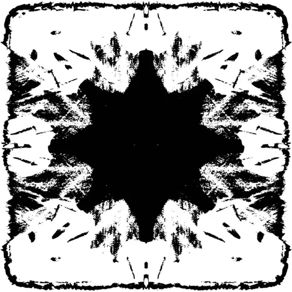 Siyah ve beyaz elementlerle kusursuz desen. 