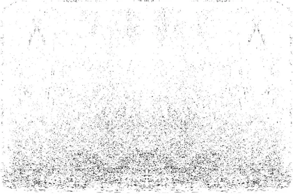 Grunge Vertikal Symmetrische Schwarz Weiß Textur Einfarbig Verwittertes Overlay Muster — Stockvektor