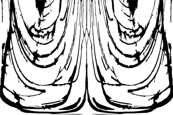 Siyah beyaz desenli sıkıntılı bir arkaplan.