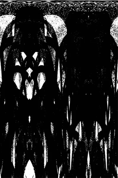 Grunge siyah beyaz desen. Monokrom parçacıkları soyut doku. Koyu tasarım arka plan yüzeyi.