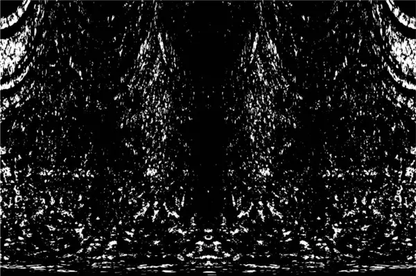 Grunge siyah beyaz desen. Monokrom parçacıkları soyut doku. Koyu tasarım arka plan yüzeyi.