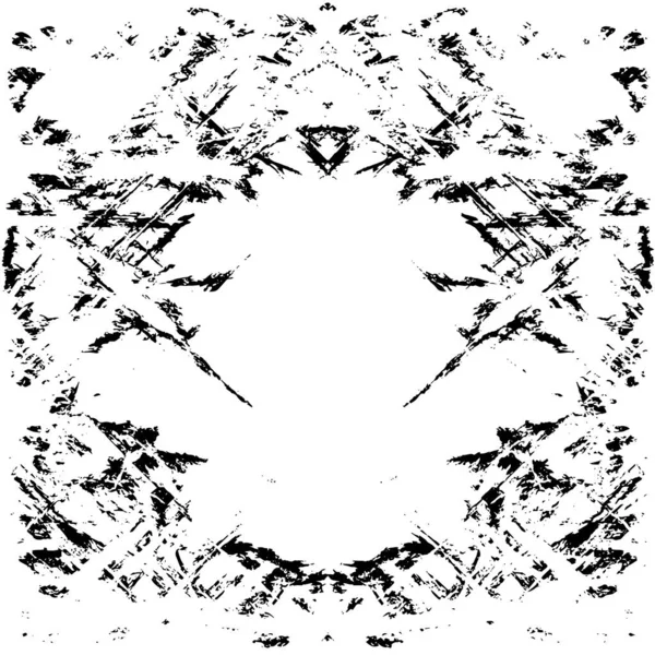 Grunge siyah beyaz desen. Monokrom parçacıkları soyut doku. Koyu tasarım arka plan yüzeyi.