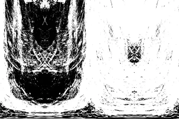 Grunge siyah beyaz desen. Monokrom parçacıkları soyut doku. Koyu tasarım arka plan yüzeyi.