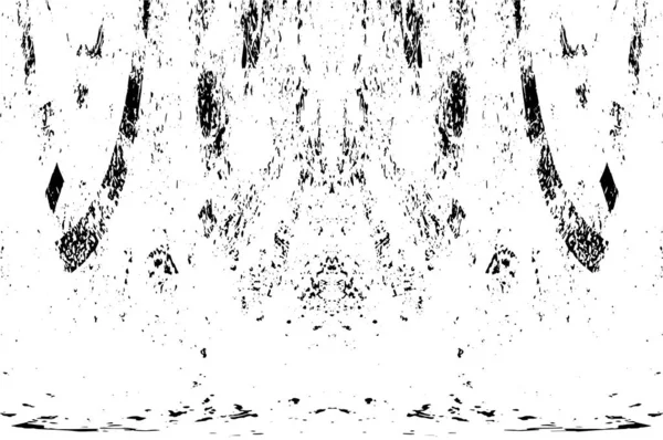 Grunge siyah beyaz desen. Monokrom parçacıkları soyut doku. Koyu tasarım arka plan yüzeyi.