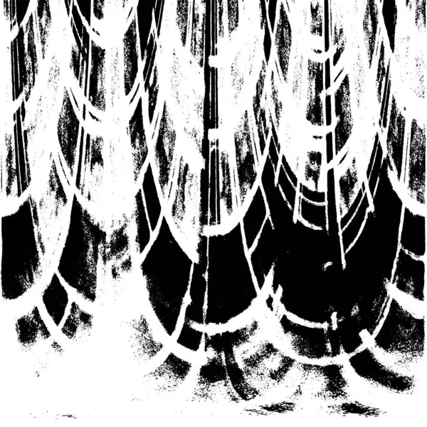 Grunge siyah beyaz desen. Monokrom parçacıkları soyut doku. Koyu tasarım arka plan yüzeyi.