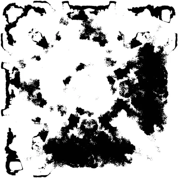 Grunge siyah beyaz desen. Monokrom parçacıkları soyut doku. Koyu tasarım arka plan yüzeyi.