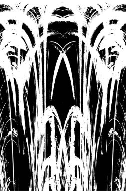 soyut siyah ve beyaz grunge arkaplan şablonu