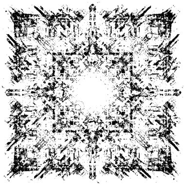 soyut siyah ve beyaz grunge arkaplan şablonu