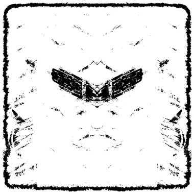 soyut siyah ve beyaz grunge arkaplan şablonu