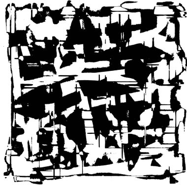 soyut siyah ve beyaz grunge arkaplan şablonu