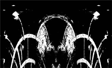 soyut siyah ve beyaz grunge arkaplan şablonu