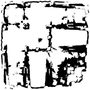 soyut siyah ve beyaz grunge arkaplan şablonu