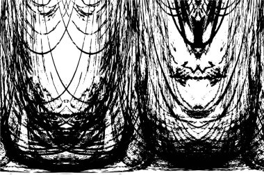 soyut siyah ve beyaz grunge arkaplan şablonu