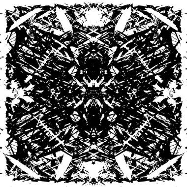 soyut siyah ve beyaz grunge arkaplan şablonu