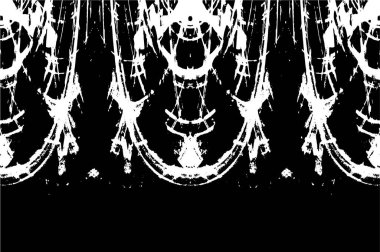 soyut siyah ve beyaz grunge arkaplan şablonu