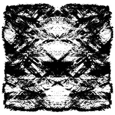 Siyah beyaz monokrom eski grunge vintage eskimiş arka plan soyut antika desenli retro model