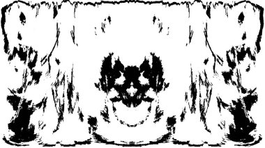 soyut siyah ve beyaz grunge arkaplan şablonu