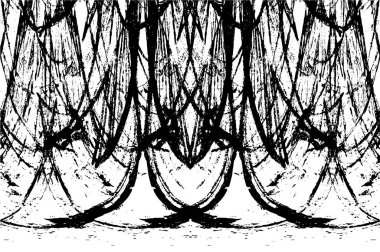 soyut siyah ve beyaz grunge arkaplan şablonu