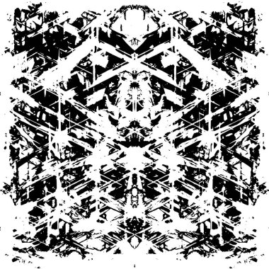 soyut siyah ve beyaz grunge arkaplan şablonu