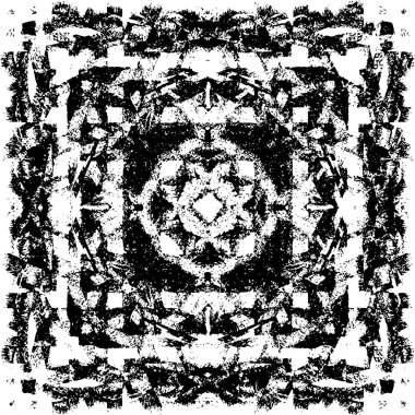 soyut siyah ve beyaz grunge arkaplan şablonu