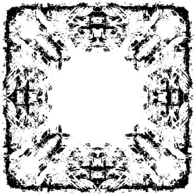 soyut siyah ve beyaz grunge arkaplan şablonu