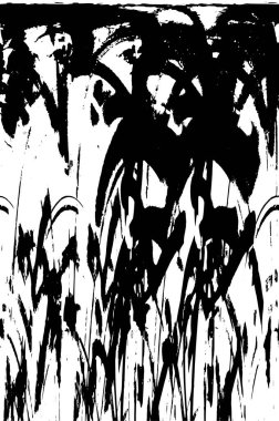 Siyah ve beyaz dokusunda sıkıntılı arkaplan 