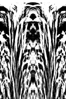 Siyah ve beyaz dokusunda sıkıntılı arkaplan 