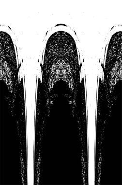 Siyah ve beyaz dokusunda sıkıntılı arkaplan 