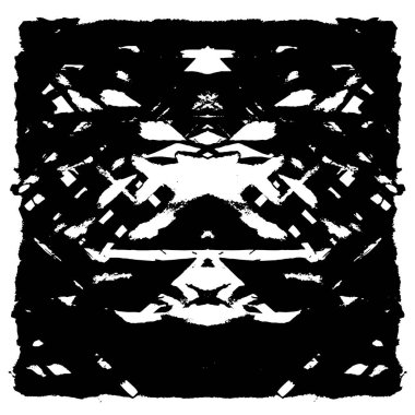 Siyah ve beyaz dokusunda sıkıntılı arkaplan 