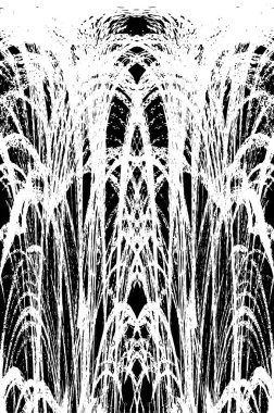 Siyah ve beyaz dokusunda sıkıntılı arkaplan 